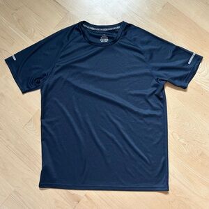Men's Navy Performance Crew Neck Tee
